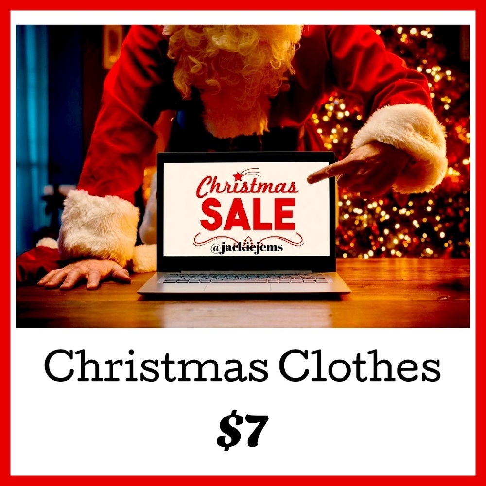 Children’s Christmas Clothes Tops pajama pjs pants t-shirts festive holidays
